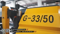 Máquina de sierra de banda de metal de alta calidad Hoston G-33/50